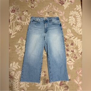 Madewell The Curvy Perfect Vintage Wide Leg Crop Jean 31P